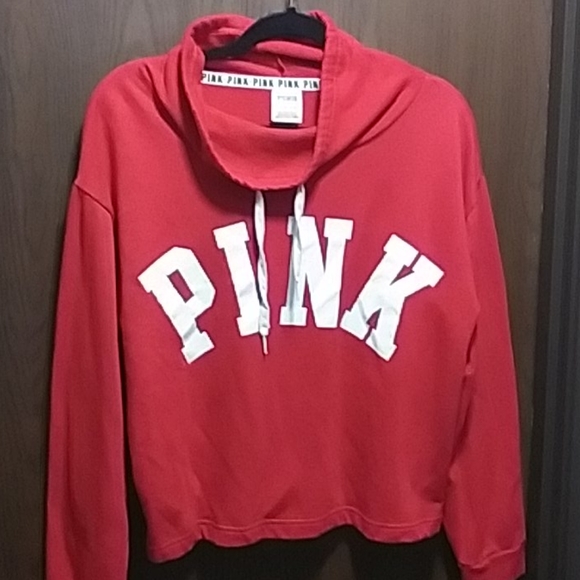 PINK Victoria's Secret Tops - PINK cowl neck sweatshirt